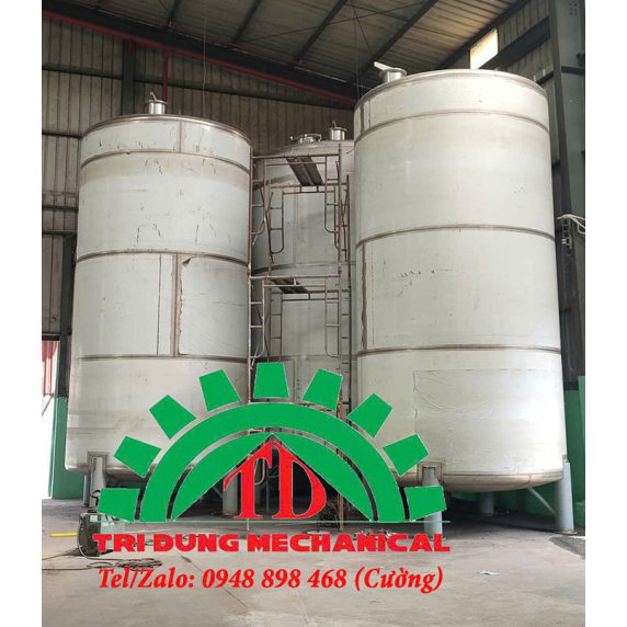 Bồn chứa hóa chất và bồn khuấy và sàn công nghệ