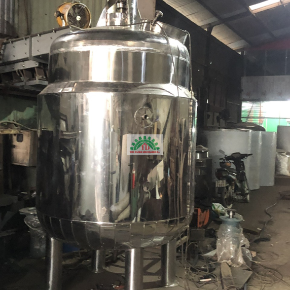 Bồn cô đặc chân không inox 304